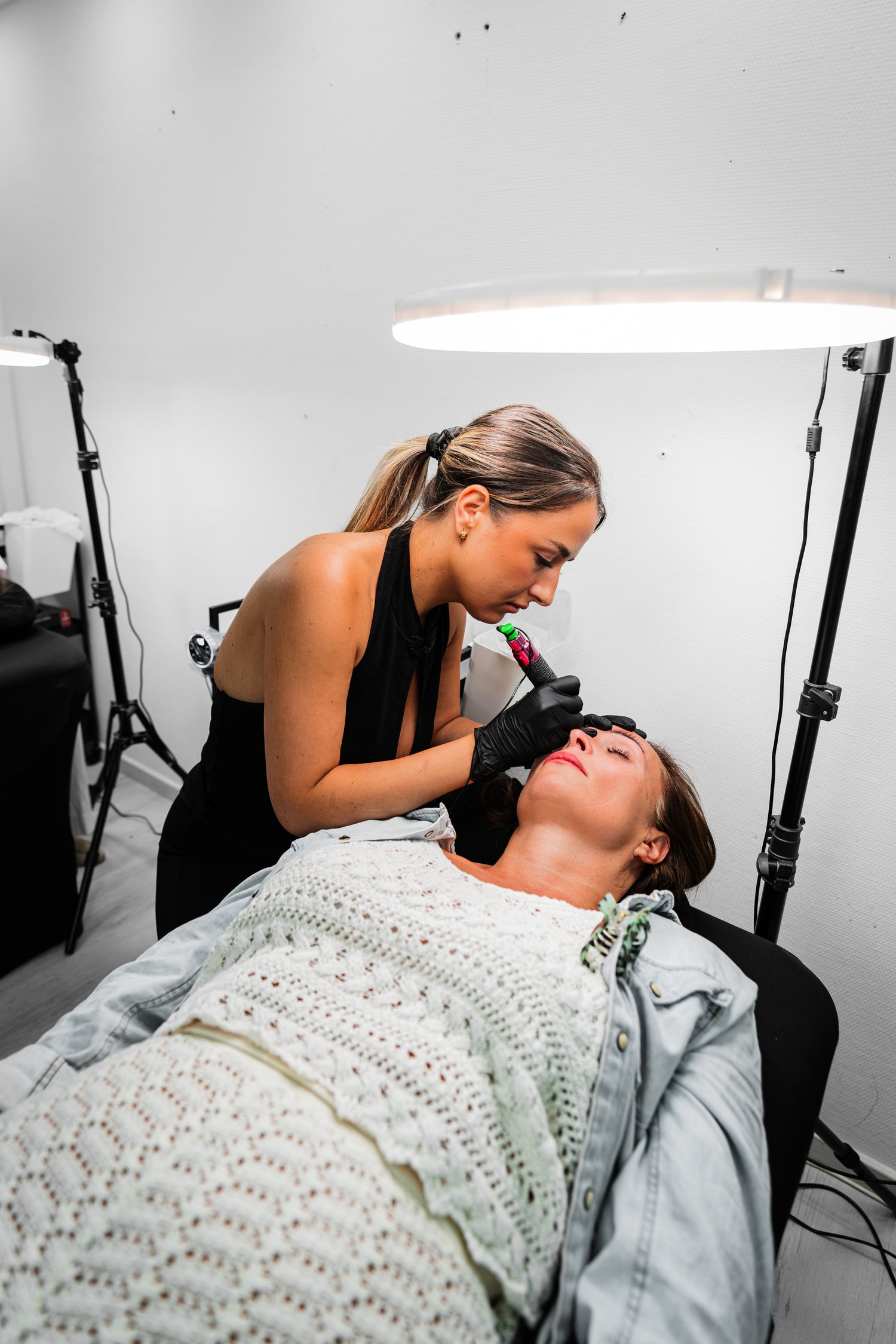 Permanent-Make-up-Behandlung im Studio von Patrizia Sanfedele in Ludwigsburg